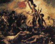 Eugene Delacroix Liberty Leading the People Sweden oil painting artist